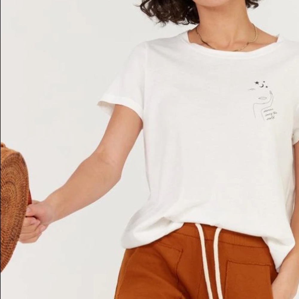 MATE the label “women carry the world” graphic tee shirt